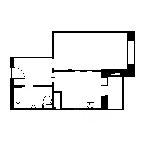 1-комн квартира Раменское, улица Лучистая, 9