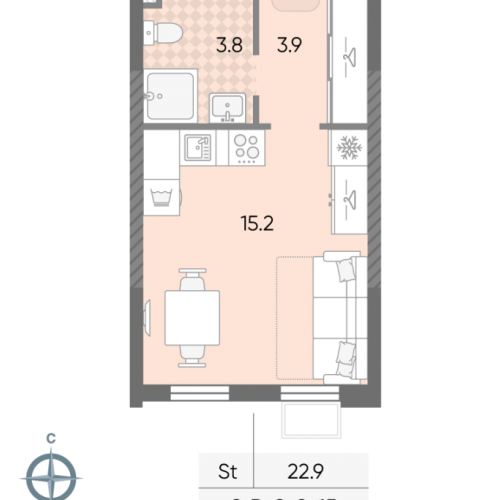 Студия Москва г., Производственная ул.,  к. 2.6
