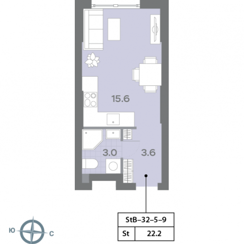 Студия Москва г., Ильменский проезд,  к. 1