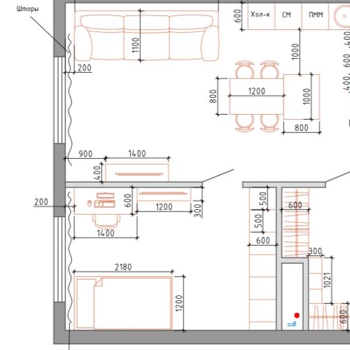 4-комн квартира Новоалексеевская улица, 16К5