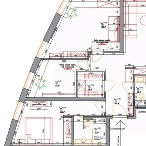 3-комн квартира улица Лобачевского, 120к1