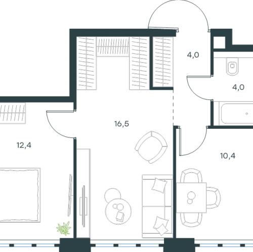 2-комн квартира Москва г., Южнопортовая ул.,  к. 11