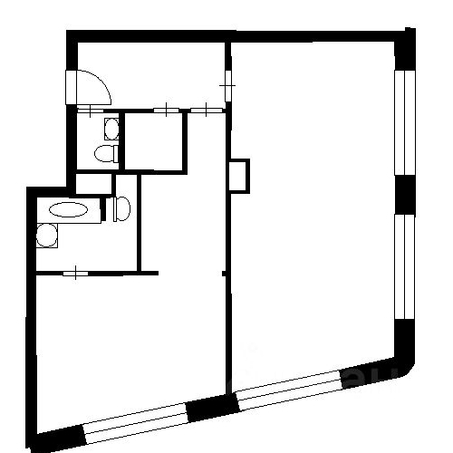 2-комн квартира Ленинградский проспект, 36с37