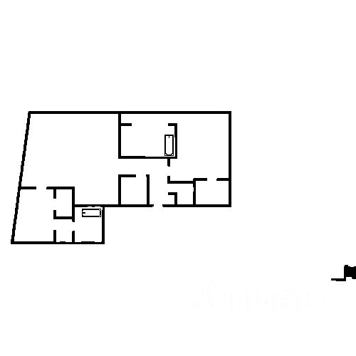 3-комн квартира 1-й Красногвардейский проезд, 21с2