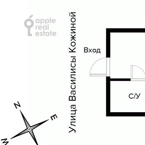 Студия улица Василисы Кожиной, 13