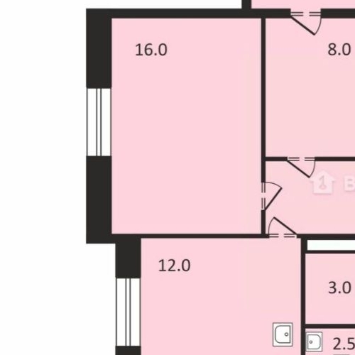 3-комн квартира Сабурово пгт, улица Парковая, 22