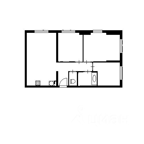 3-комн квартира Полярная улица, 27к5