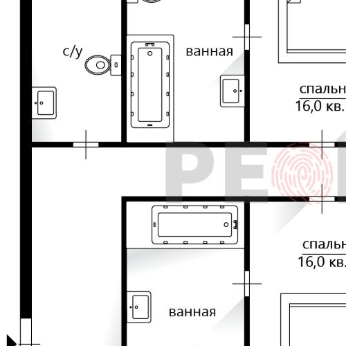 3-комн квартира 1-й Смоленский переулок, 21