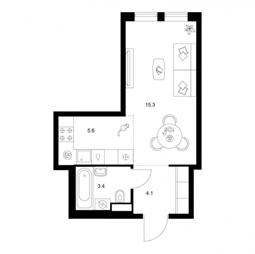 Студия Строгино 360, корп. 1.2