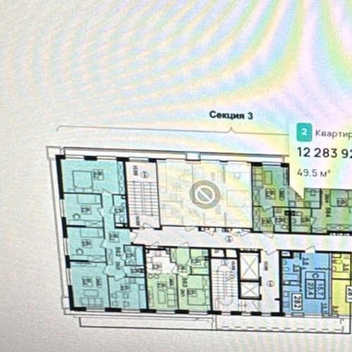 2-комн квартира Химки, улица Имени К.И. Вороницына, 1к2