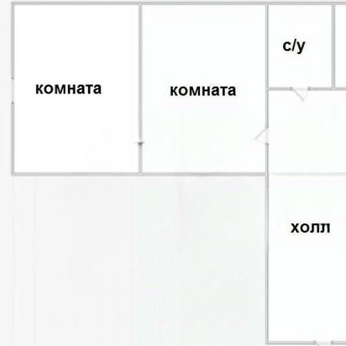 2-комн квартира Октябрьский пгт, улица Школьная, 1к2
