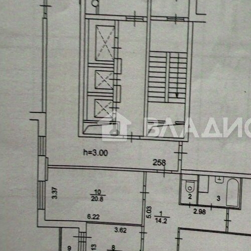 3-комн квартира 1 Мая мкр, Балашиха, 26